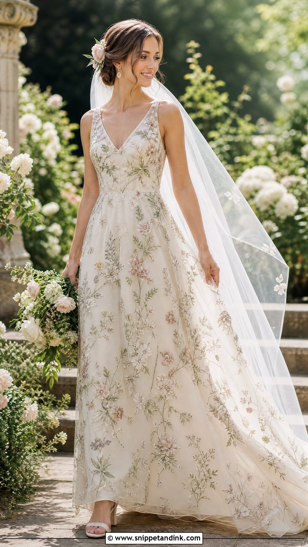 The Reluctant Bride Floral Gown Outfit - Snippet and Ink - 25 The Reluctant Bride Ideas