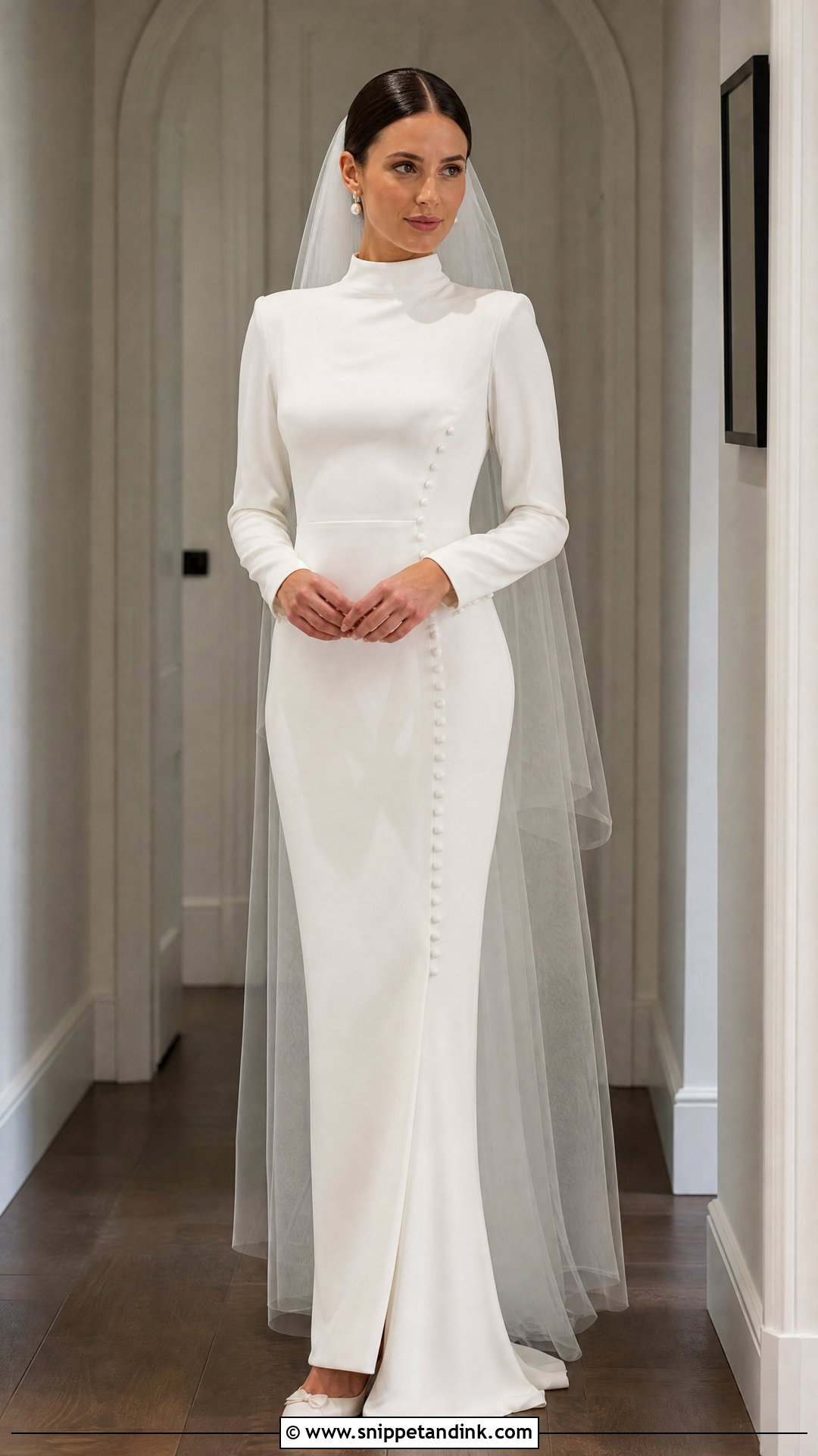 The Reluctant Bride High Neck Dress Outfit - Snippet and Ink - 25 The Reluctant Bride Ideas