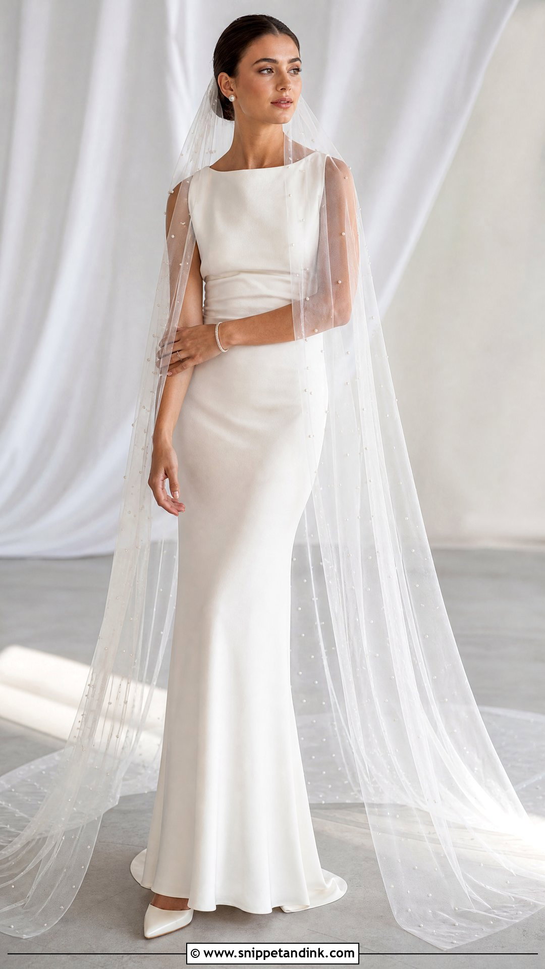 The Reluctant Bride Pearl Veil Outfit - Snippet and Ink - 25 The Reluctant Bride Ideas