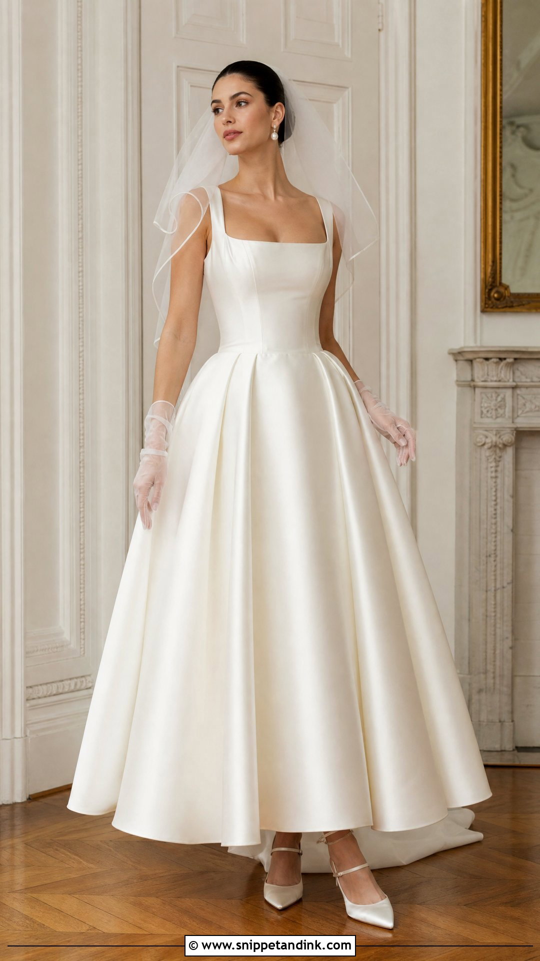 The Reluctant Bride Satin Gown Outfit - Snippet and Ink - 25 The Reluctant Bride Ideas