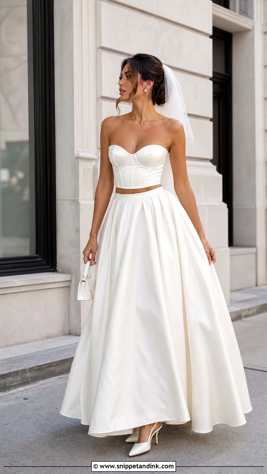 The Reluctant Bride Two Piece Skirt Outfit - Snippet and Ink - 25 The Reluctant Bride Ideas