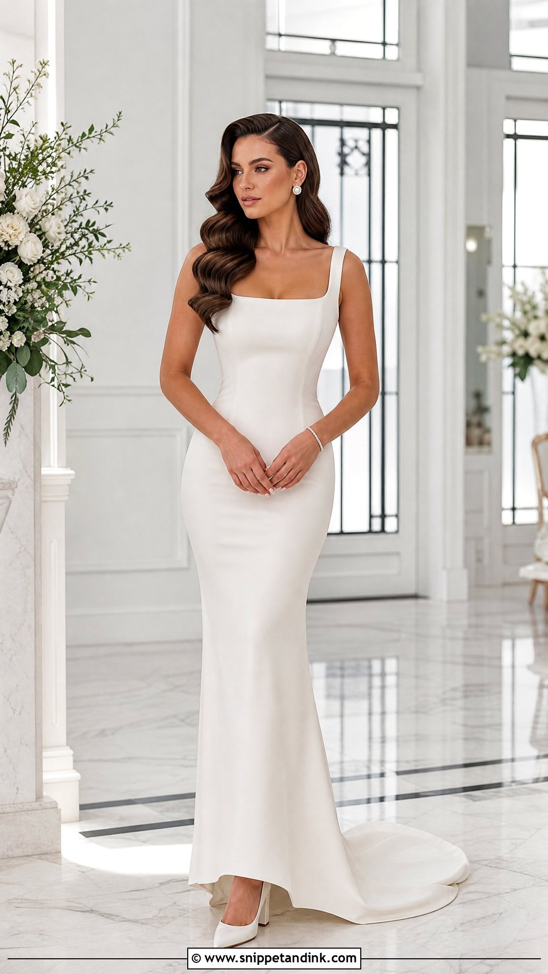 Thick Hair Old Hollywood Waves - Snippet and Ink - 20 Old Hollywood Waves Wedding Ideas