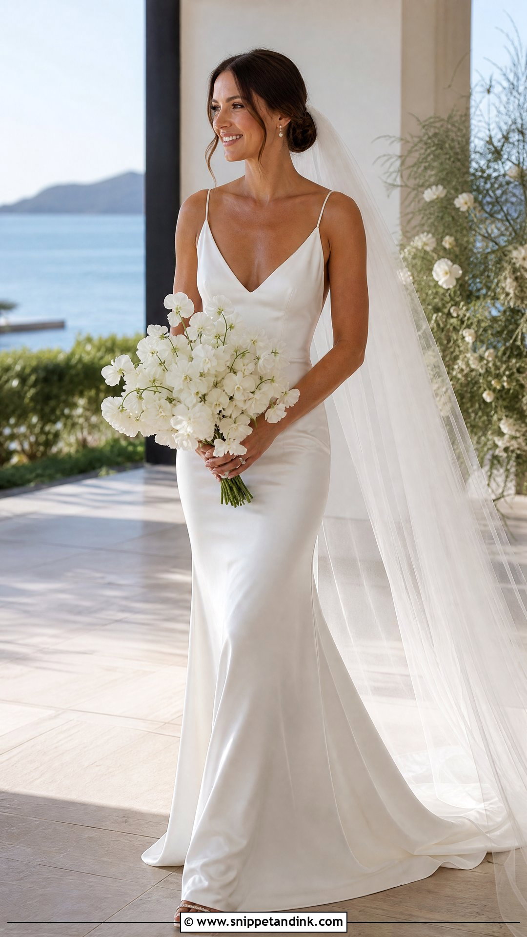 Thin Strap Mermaid Wedding Dress - Snippet and Ink - 25 Simple Mermaid Wedding Dress Ideas