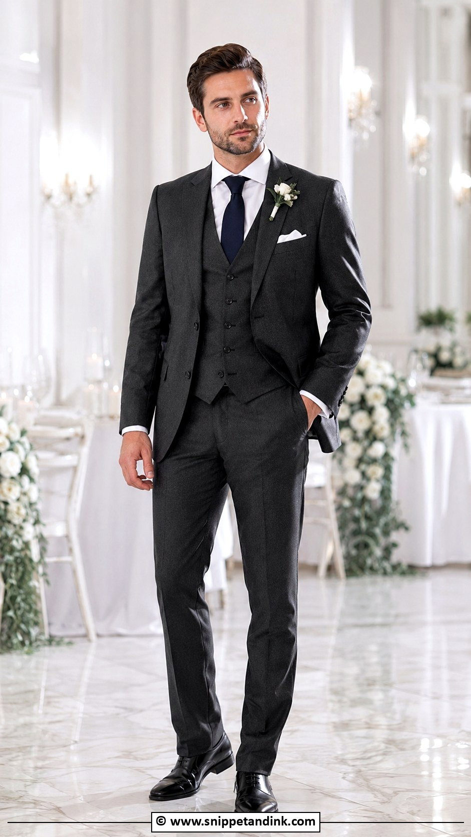 Three Piece Hochzeitsanzug With Waistcoat - Snippet and Ink - 25 Hochzeitsanzug Ideas