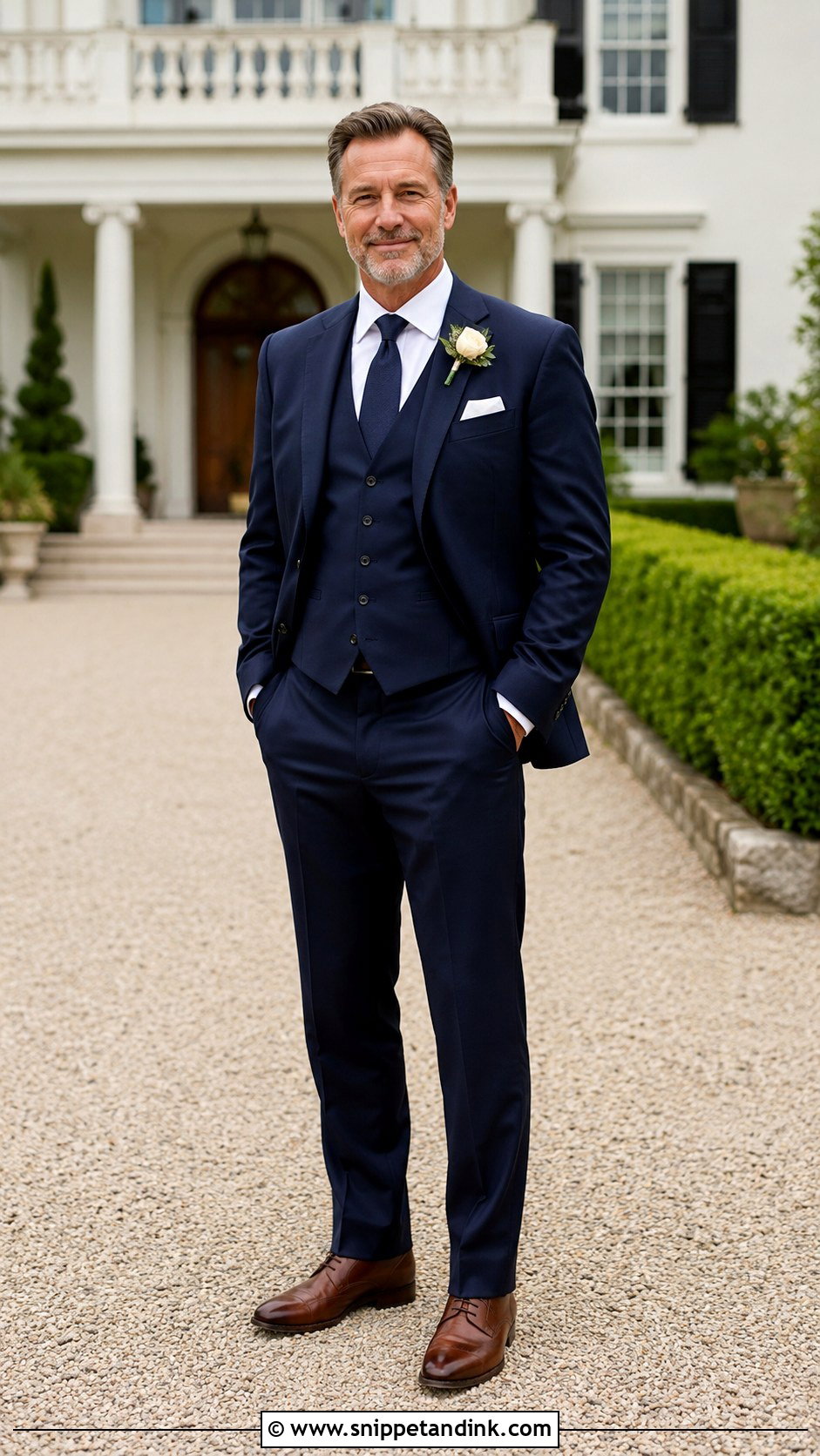 Three Piece Suit - Snippet and Ink - 25 Father of the Bride Suit Ideas