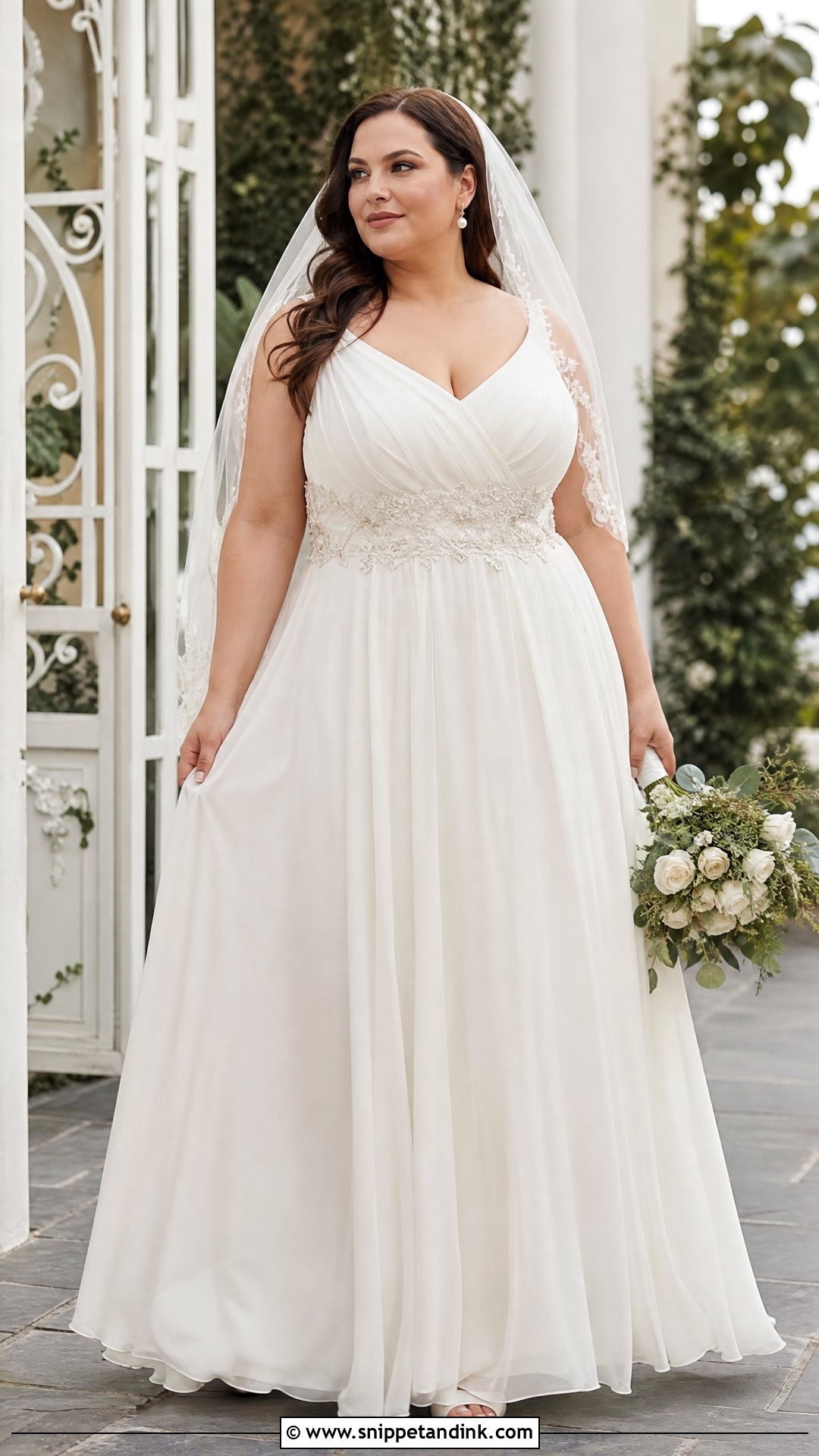 Thrifted Plus Size Wedding Dress - Snippet and Ink - 25 Thrifted Wedding Dress Ideas