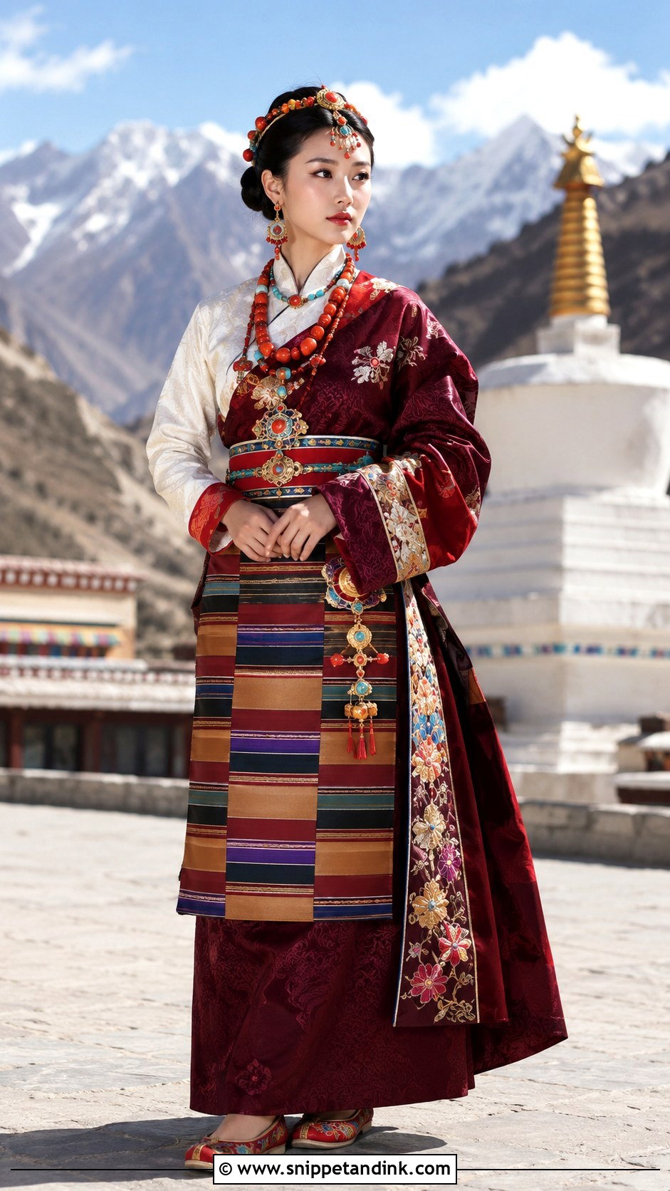 Tibetan Buddhist Wedding Dress - Snippet and Ink - 25 Buddhist Wedding Dress Ideas