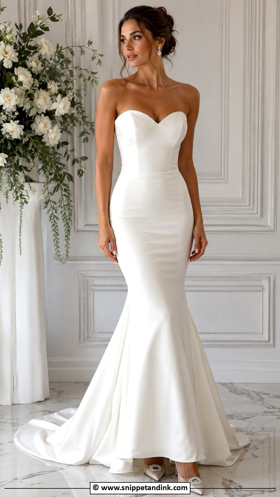 Tight Mermaid Wedding Dress - Snippet and Ink - 30 Tight Wedding Dress Ideas
