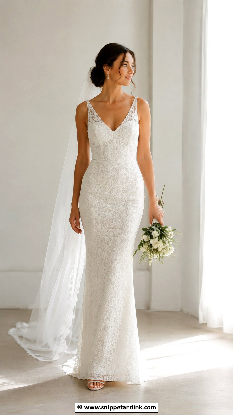 Tight Sheath Wedding Dress - Snippet and Ink - 30 Tight Wedding Dress Ideas