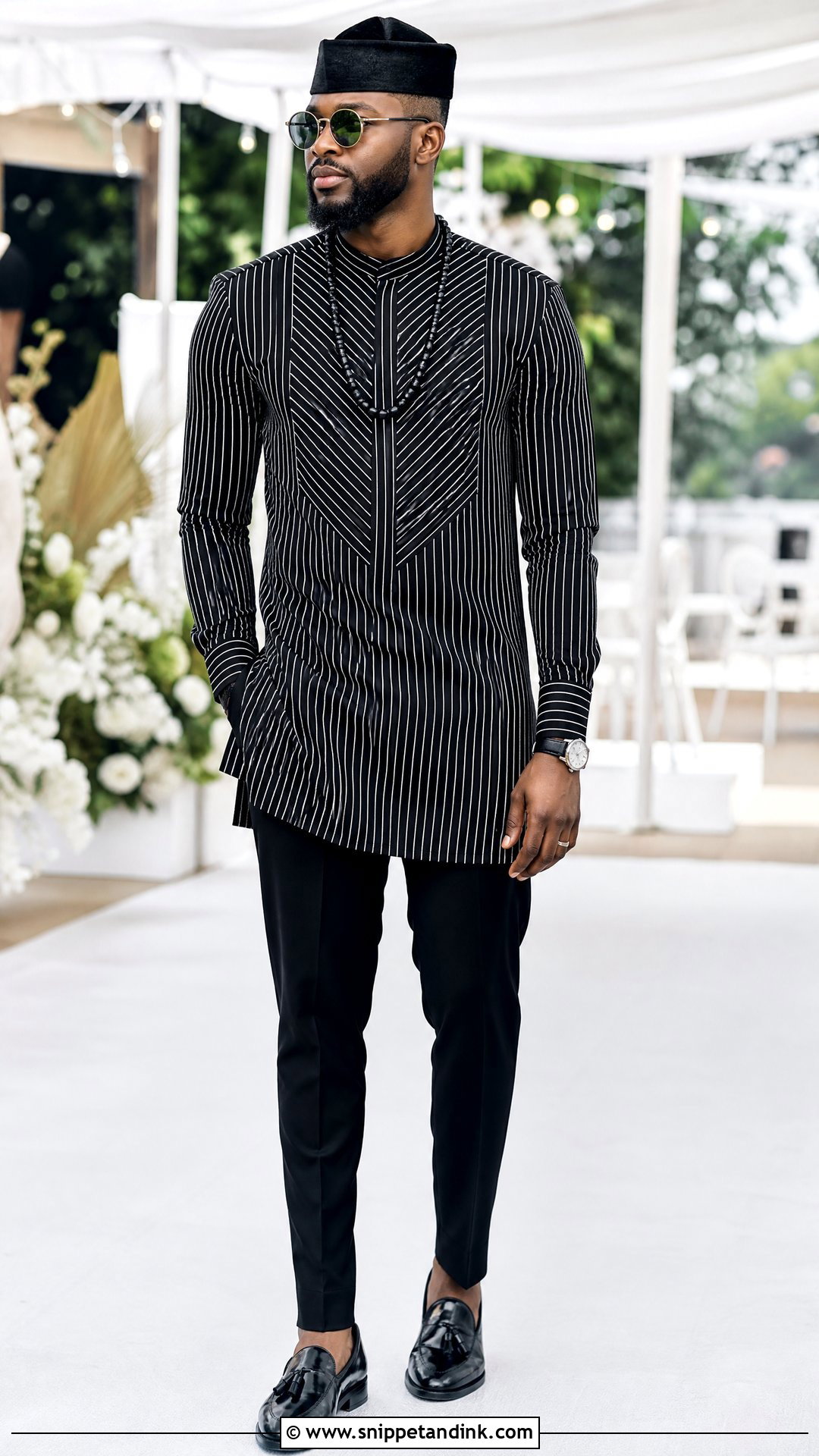 Tiv Anger Groom Senator Outfit - Snippet and Ink - 20 Tiv Traditional Wedding Attire Ideas