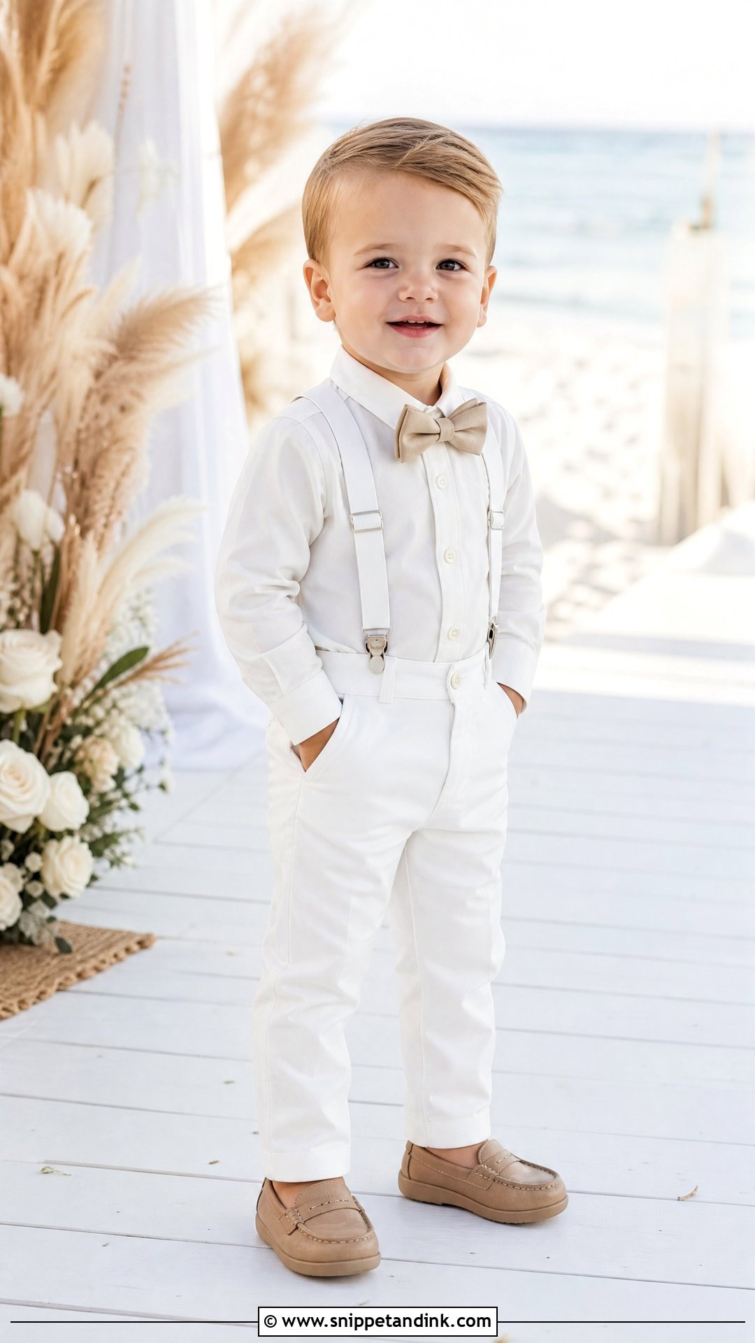 Toddler Boy All White Wedding Outfit - Snippet and Ink - 25 Toddler Boy Wedding Outfit Ideas