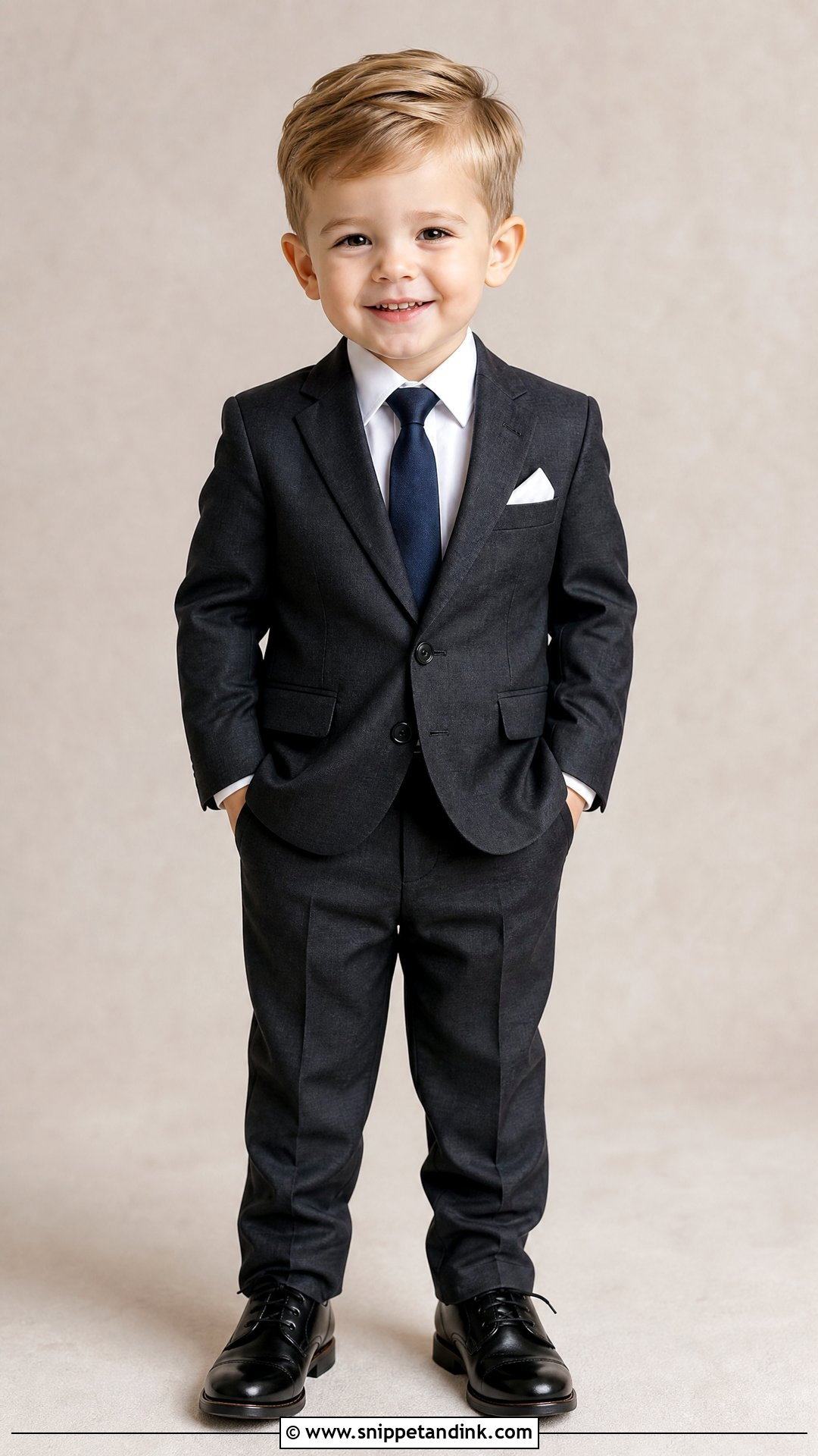 Toddler Boy Necktie And Suit Outfit - Snippet and Ink - 25 Toddler Boy Wedding Outfit Ideas