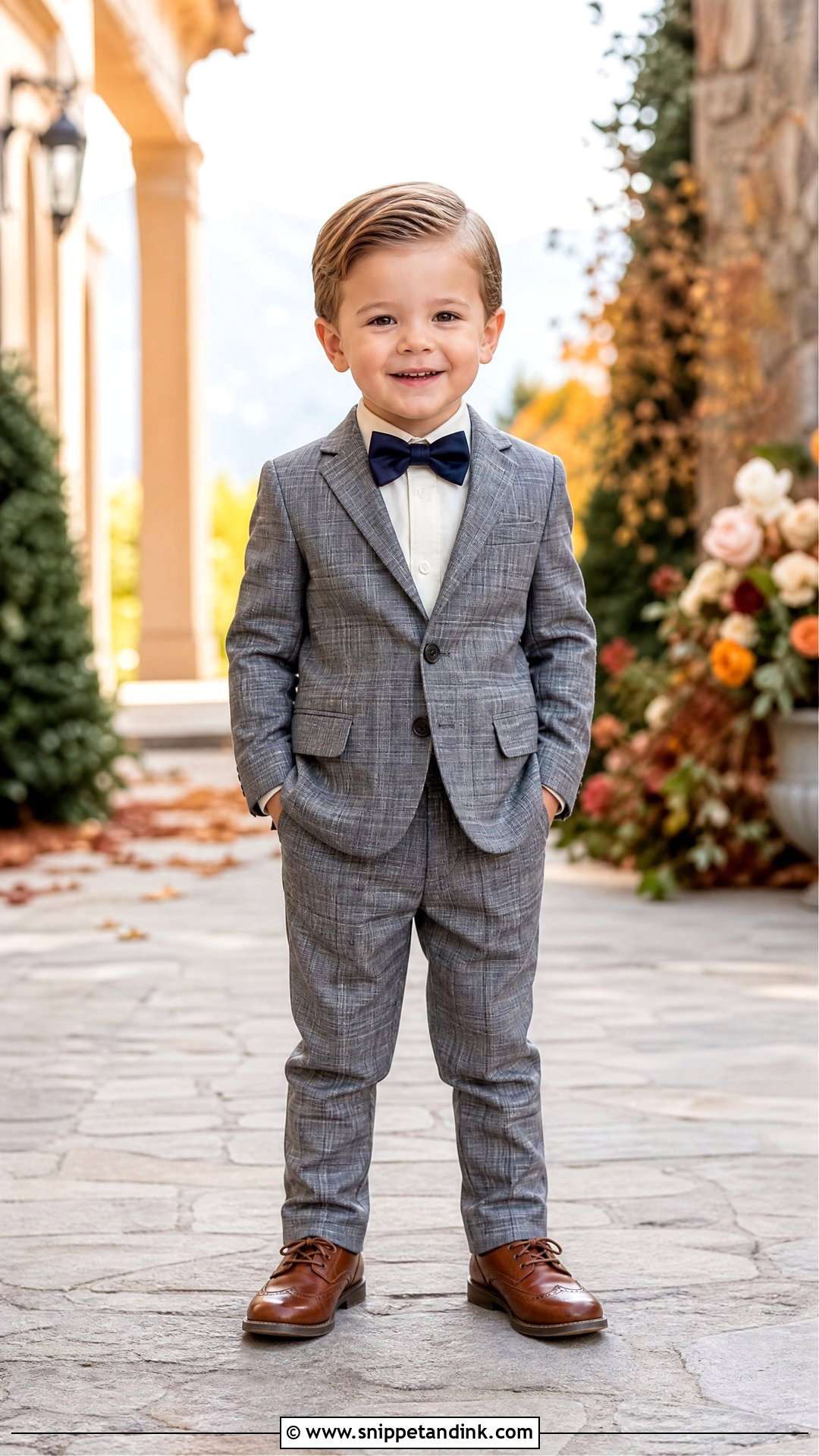 Toddler Boy Plaid Suit Outfit - Snippet and Ink - 25 Toddler Boy Wedding Outfit Ideas
