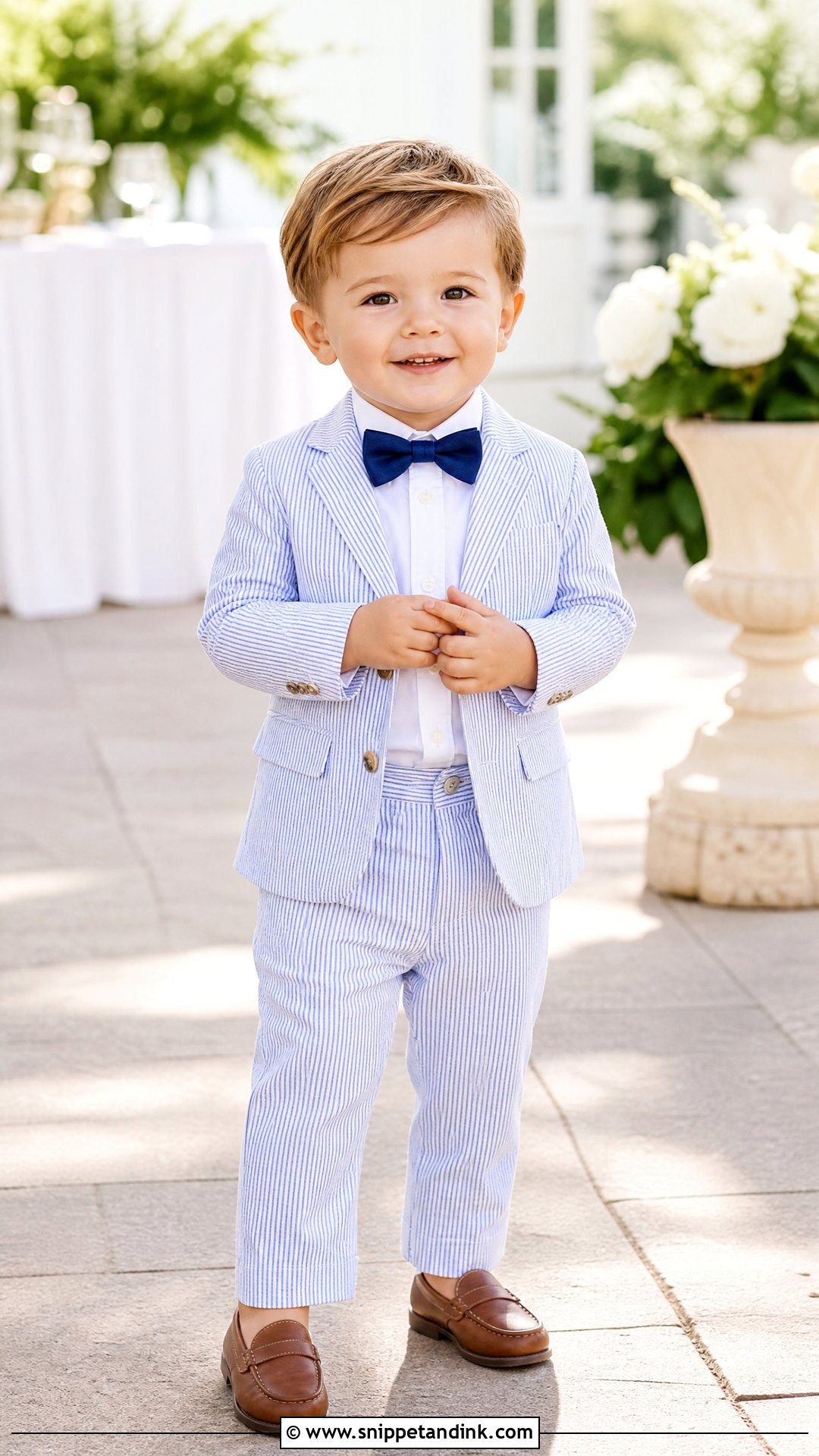 Toddler Boy Seersucker Suit Outfit - Snippet and Ink - 25 Toddler Boy Wedding Outfit Ideas