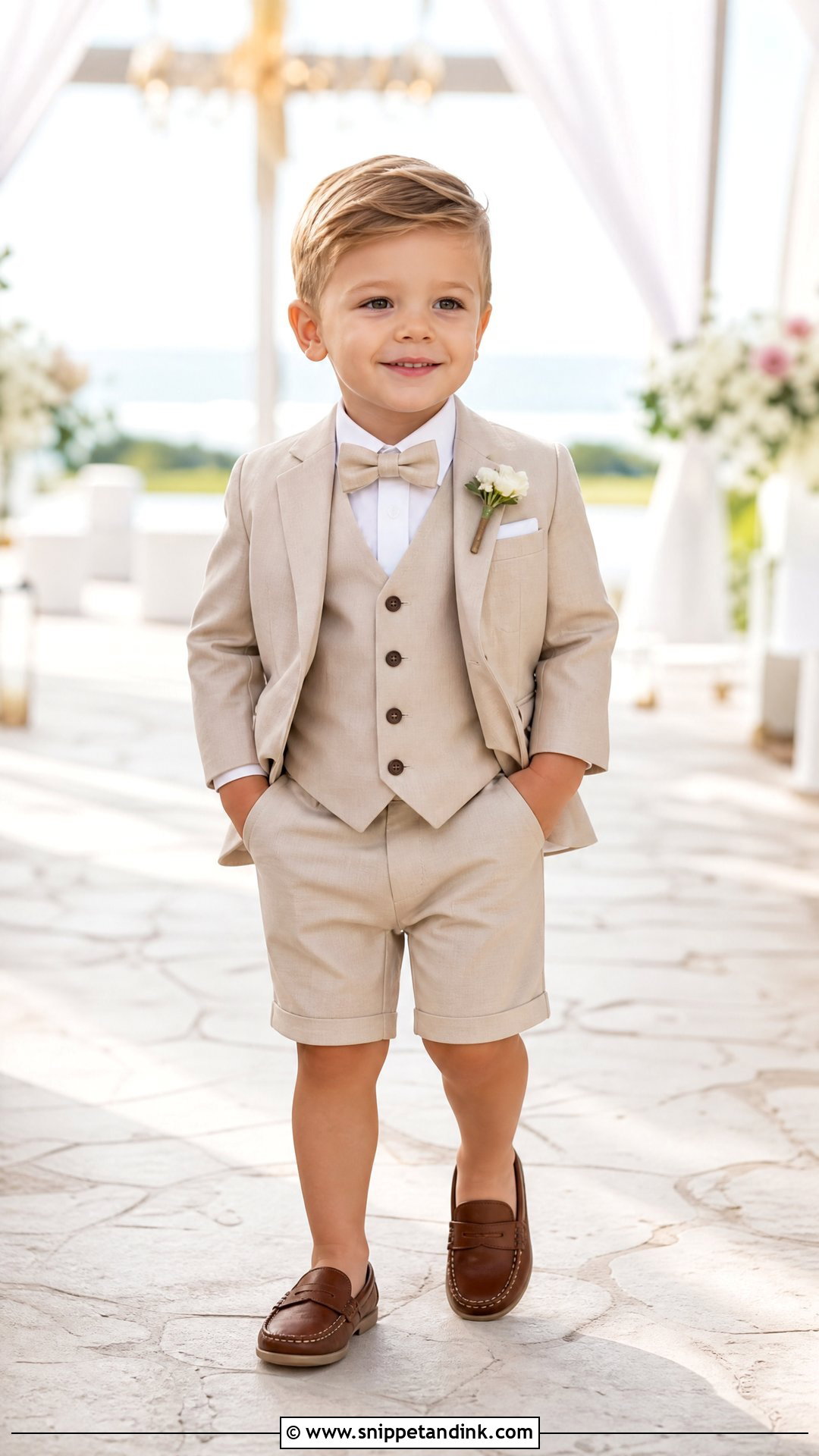 Toddler Boy Short Suit Outfit - Snippet and Ink - 25 Toddler Boy Wedding Outfit Ideas