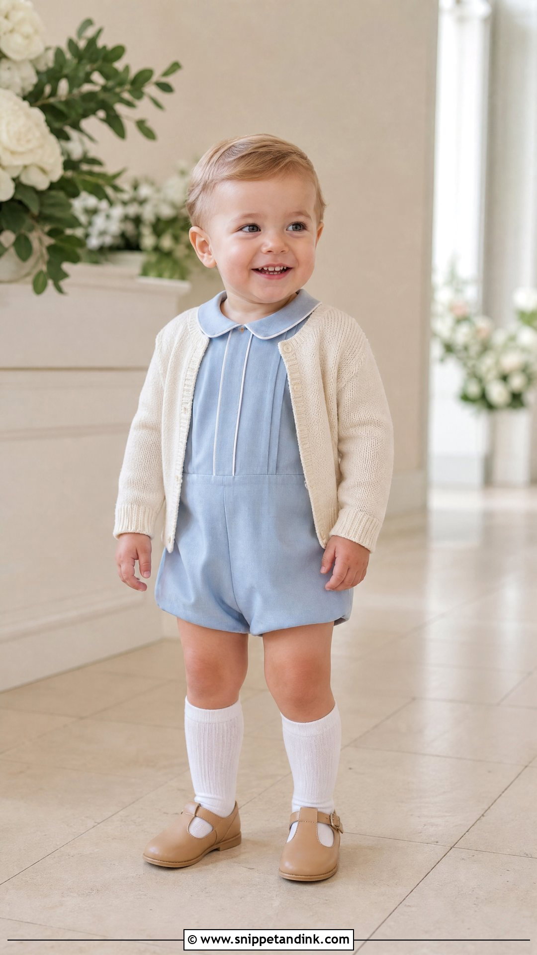 Toddler Collared Romper Wedding Outfit - Snippet and Ink - 20 Toddler Wedding Outfit Ideas