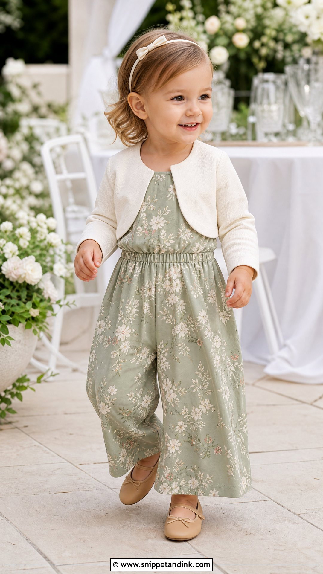 Toddler Jumpsuit Wedding Outfit - Snippet and Ink - 20 Toddler Wedding Outfit Ideas