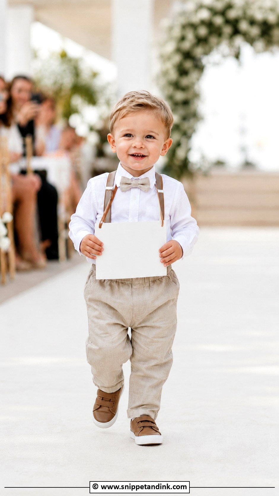 Toddler Ring Bearer - Snippet and Ink - 30 Ring Bearer Ideas