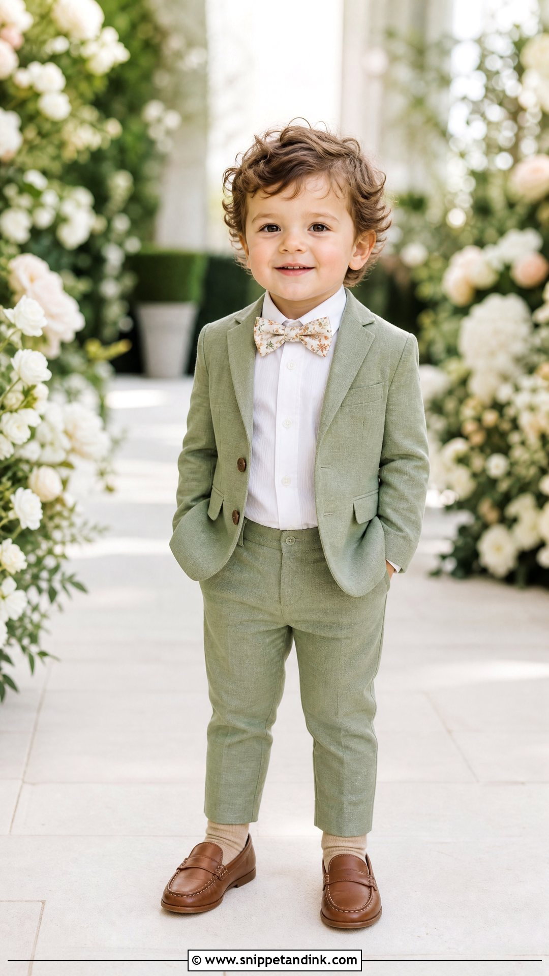 Toddler Sage Green Suit Wedding Outfit - Snippet and Ink - 20 Toddler Wedding Outfit Ideas