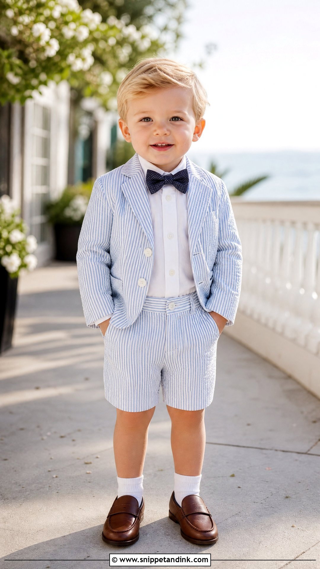 Toddler Seersucker Suit Wedding Outfit - Snippet and Ink - 20 Toddler Wedding Outfit Ideas