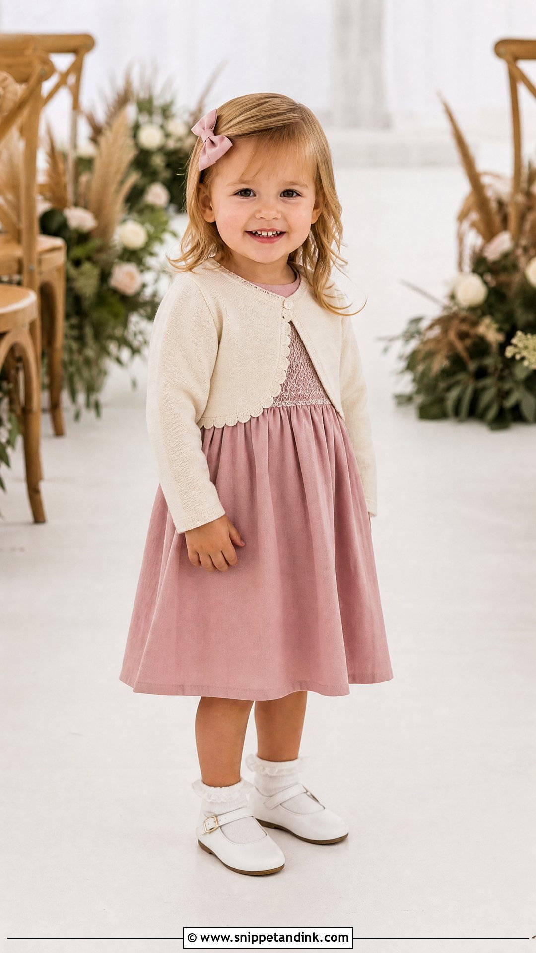 Toddler Smocked Dress Wedding Outfit - Snippet and Ink - 20 Toddler Wedding Outfit Ideas