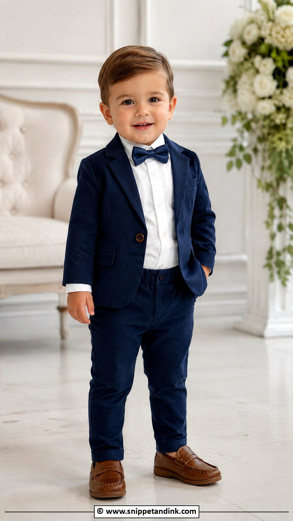 Toddler Wedding Suit Boys Outfit - Snippet and Ink - 30 Boys Wedding Outfit Ideas