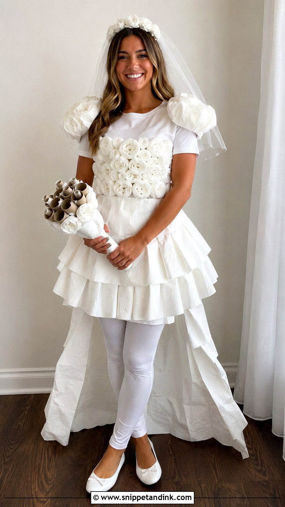 Toilet Paper Wedding Dress - Snippet and Ink - 20 Funny Ugly Wedding Dress Ideas