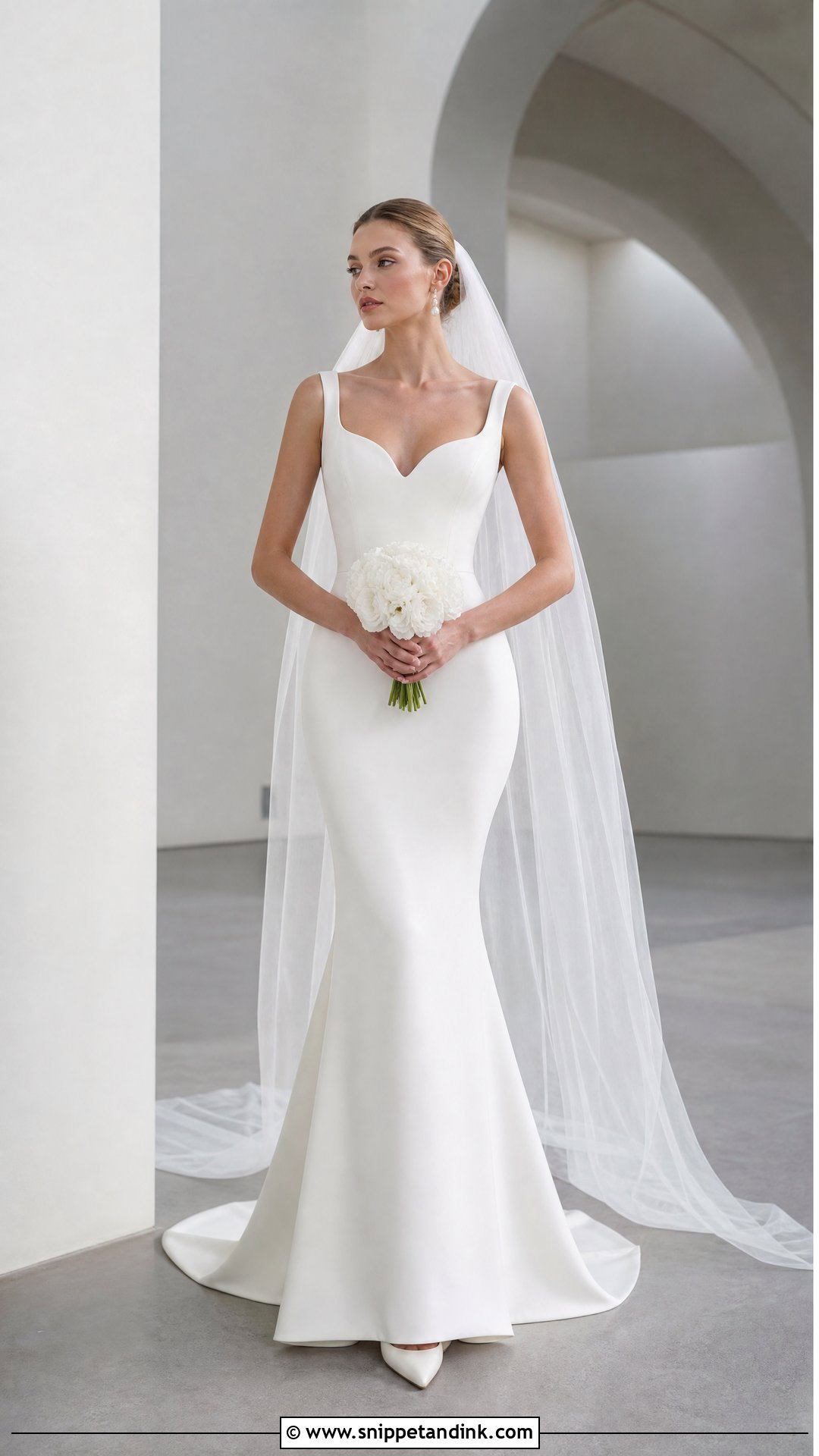 Tom Sebastien Minimal Mermaid Wedding Dress - Snippet and Ink - 20 Tom Sebastien Wedding Dress Ideas