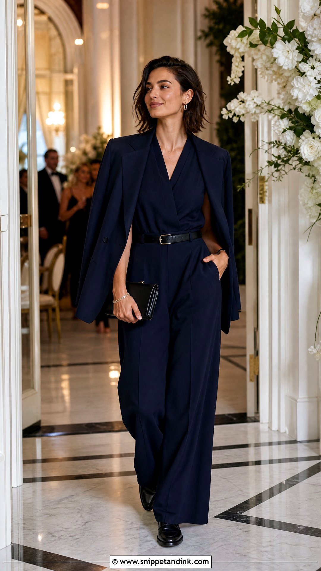 Tomboy Wedding Formal Jumpsuit Outfit - Snippet and Ink - 25 Tomboy Wedding Outfit Ideas