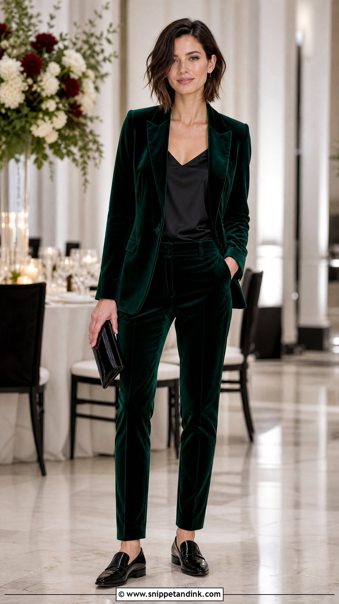 Tomboy Wedding Velvet Suit Outfit - Snippet and Ink - 25 Tomboy Wedding Outfit Ideas