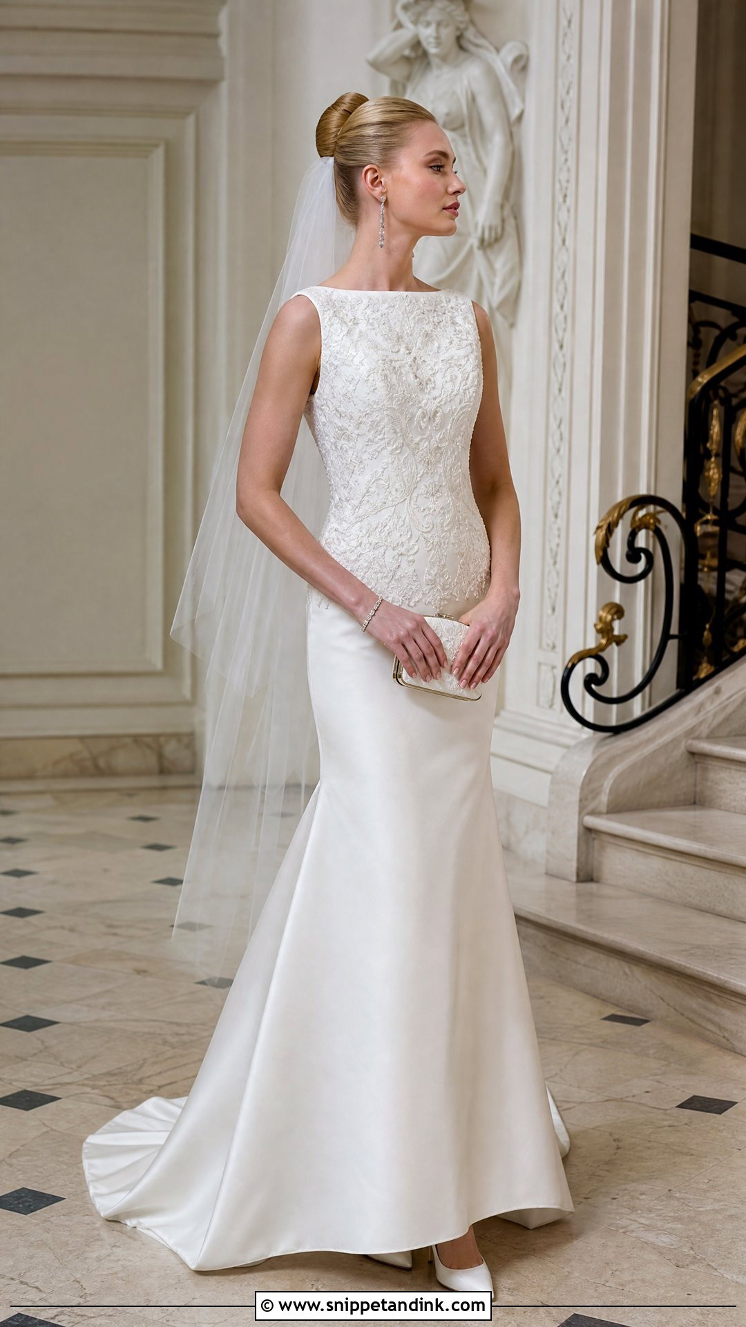 Tony Ward Bridal Boat Neck Gown - Snippet and Ink - 20 Tony Ward Bridal Ideas