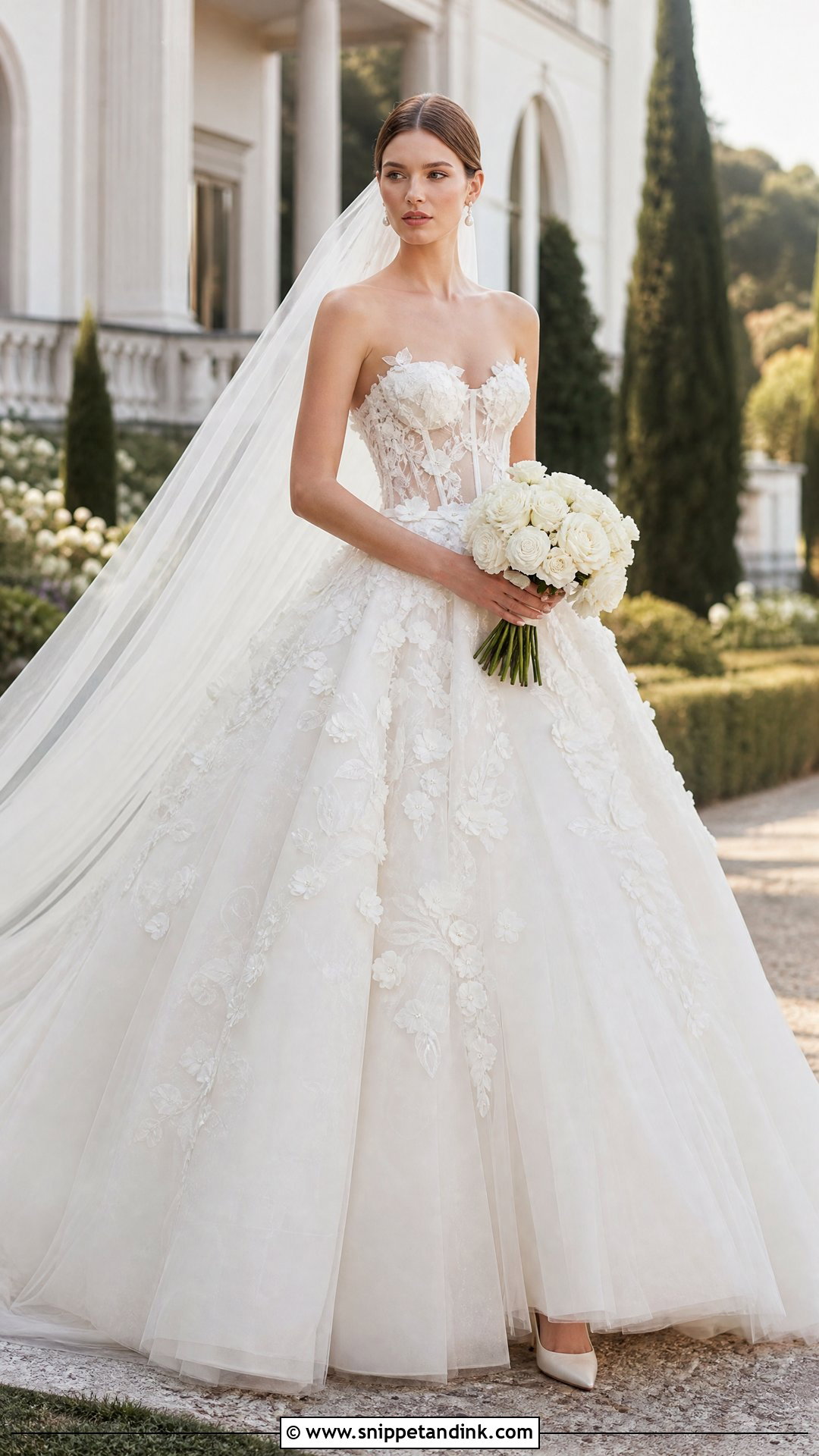 Tony Ward Bridal Floral Ball Gown - Snippet and Ink - 20 Tony Ward Bridal Ideas