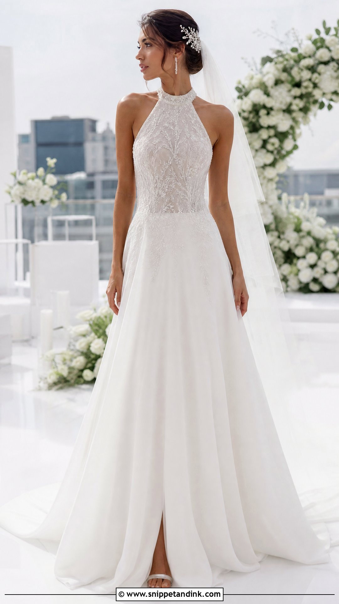 Tony Ward Bridal Halter Neck Gown - Snippet and Ink - 20 Tony Ward Bridal Ideas