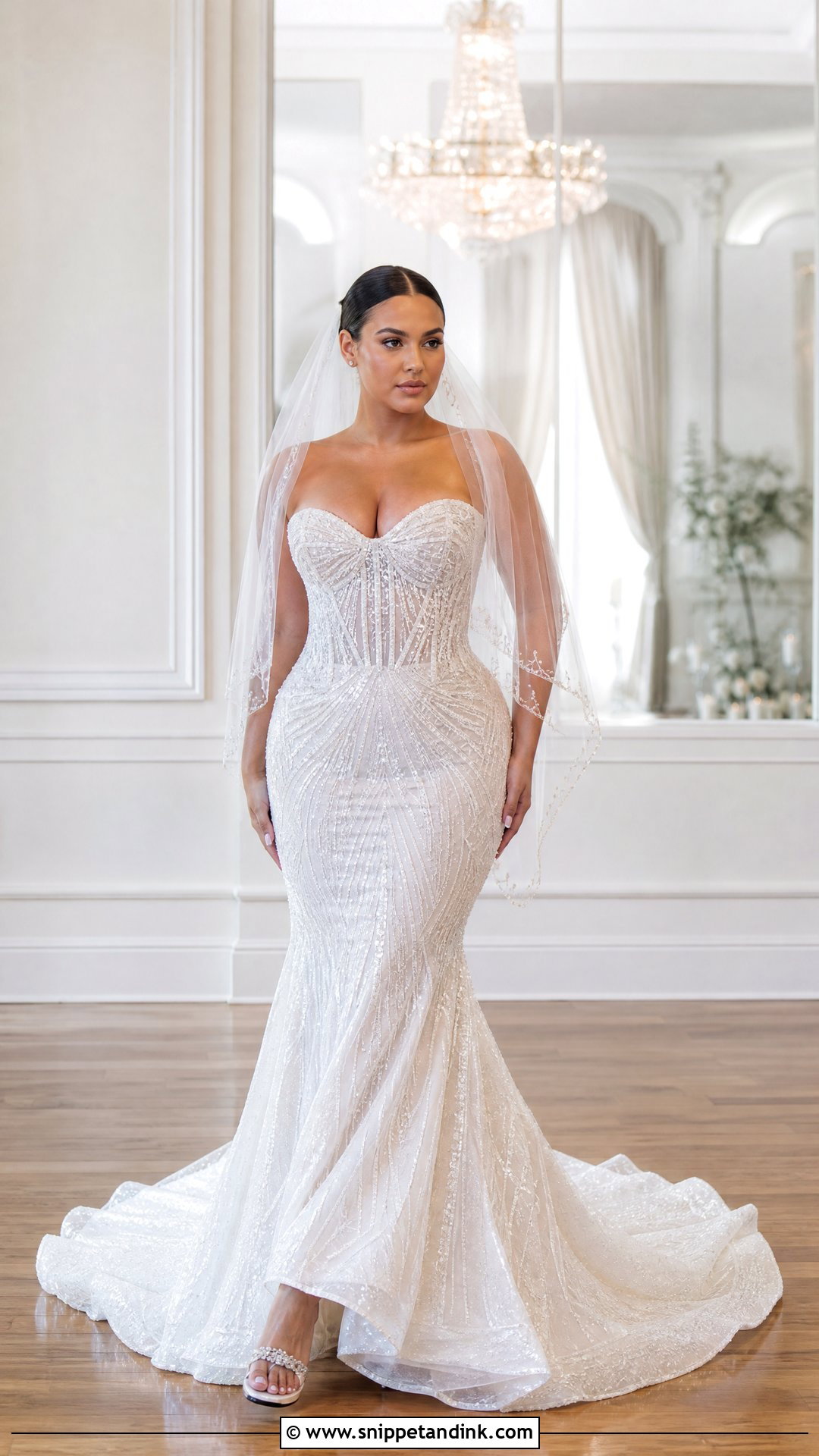 Tony Ward Bridal Mermaid Gown With Beading - Snippet and Ink - 20 Tony Ward Bridal Ideas