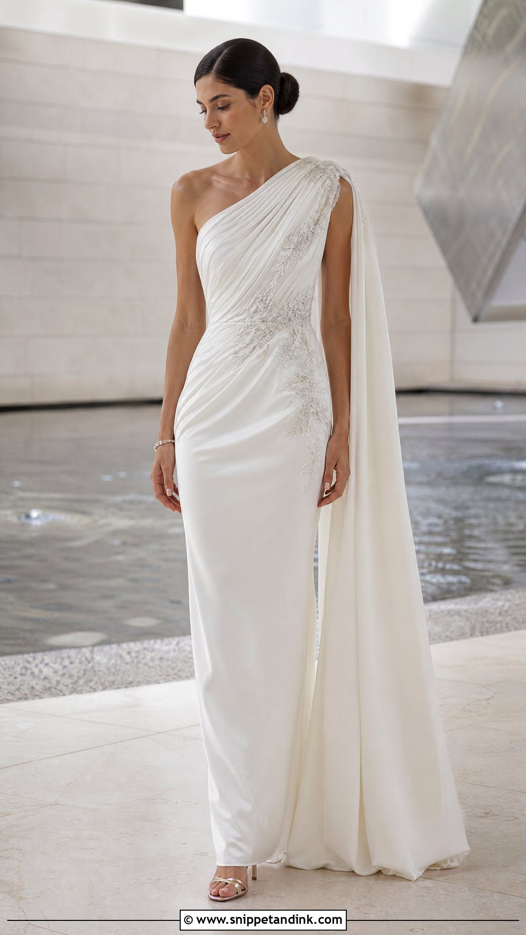 Tony Ward Bridal One Shoulder Gown - Snippet and Ink - 20 Tony Ward Bridal Ideas