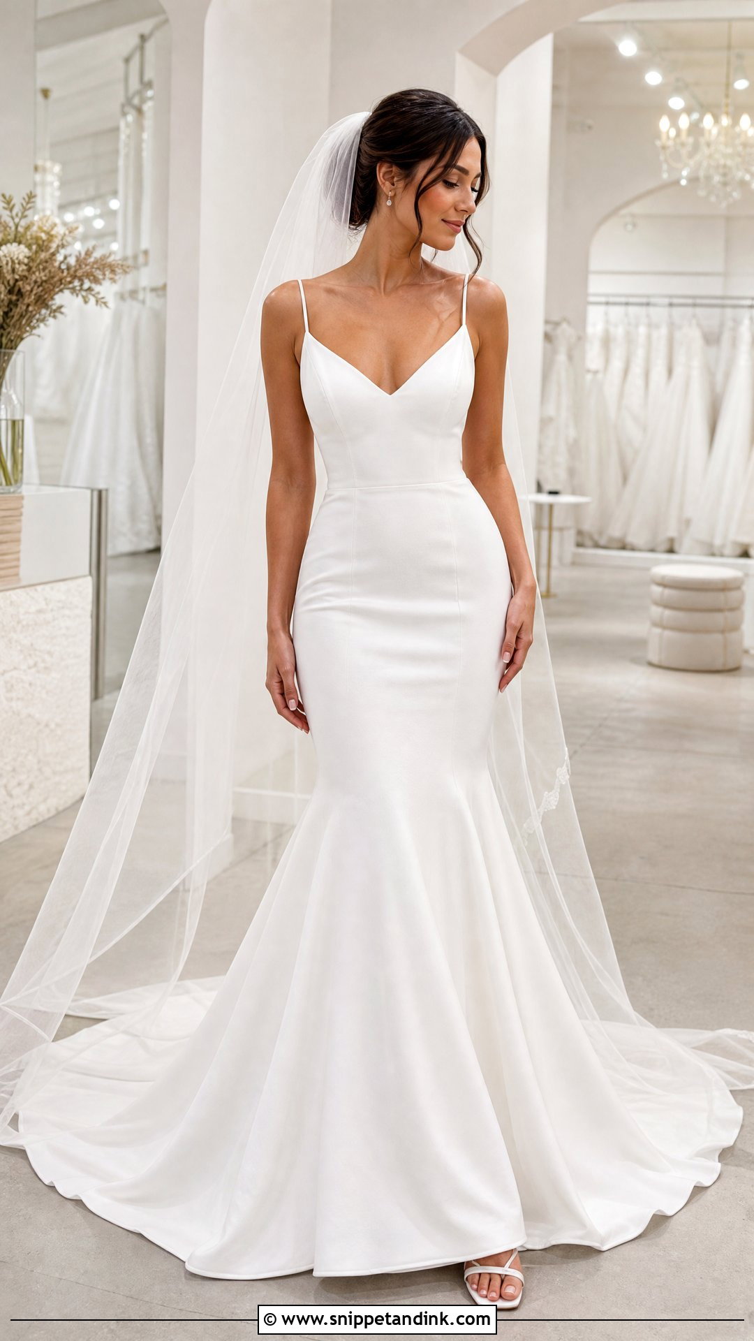 Too Tight Mermaid Wedding Dress - Snippet and Ink - 25 Ugly Wedding Dresses