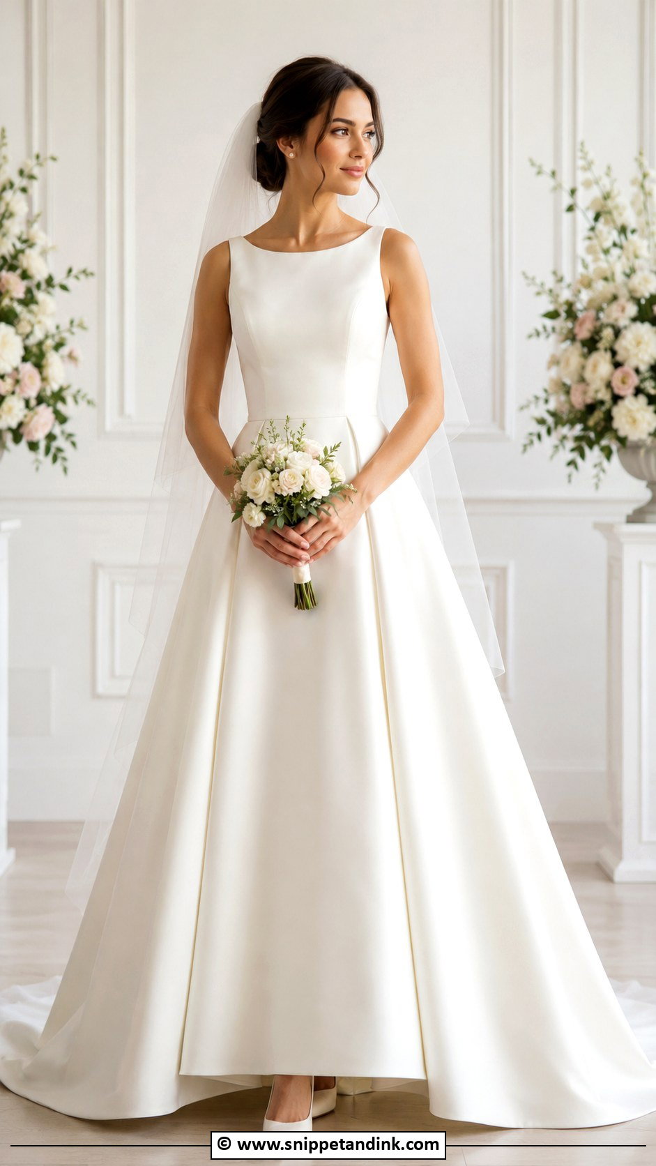 Traditional A Line Wedding Dress - Snippet and Ink - 35 Traditional Wedding Dress Ideas