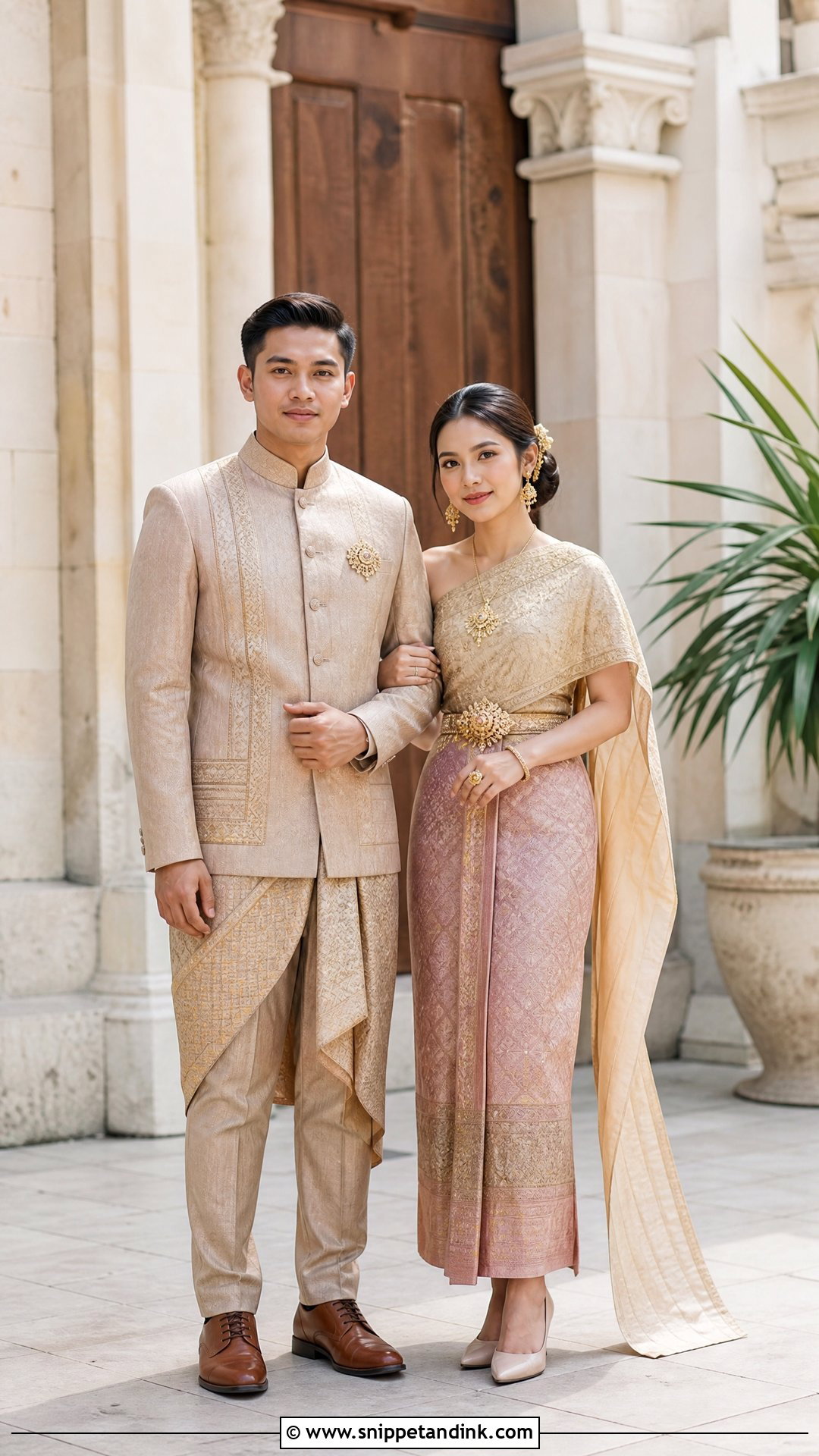 Traditional Dress Prenup Outfit - Snippet and Ink - 25 Pre Nup Outfit Ideas
