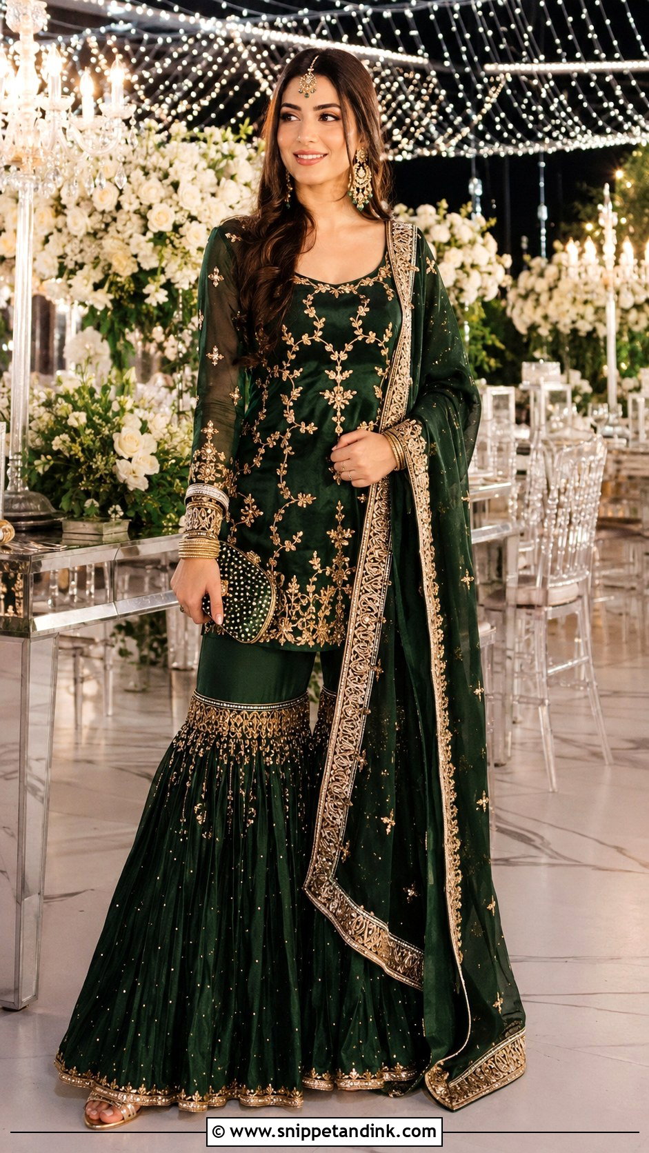 Traditional Gharara Suit for Brothers Wedding - Snippet and Ink - 20 Indian Dress for Brothers Wedding Ideas