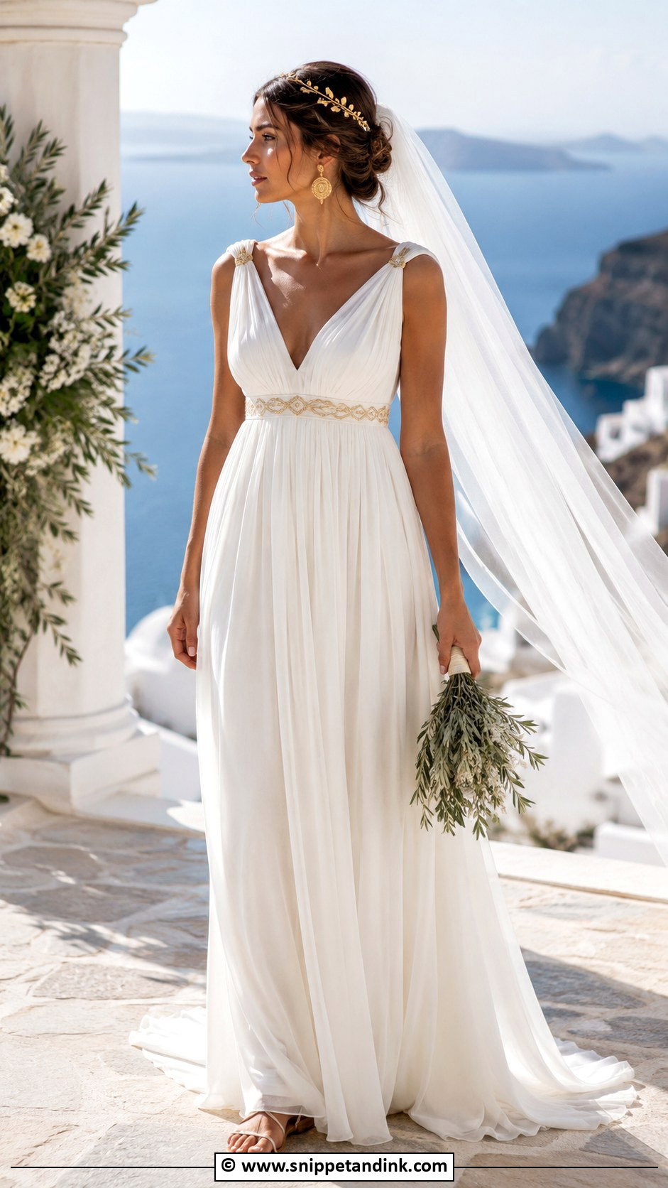Traditional Greek Bridal Dress - Snippet and Ink - 35 Traditional Wedding Dress Ideas
