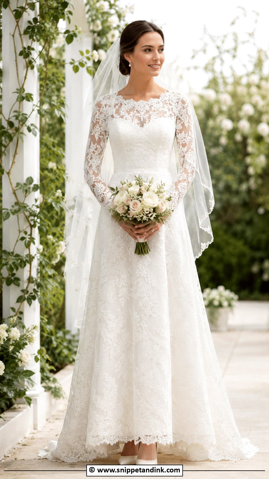 Traditional Lace Wedding Dress - Snippet and Ink - 35 Traditional Wedding Dress Ideas