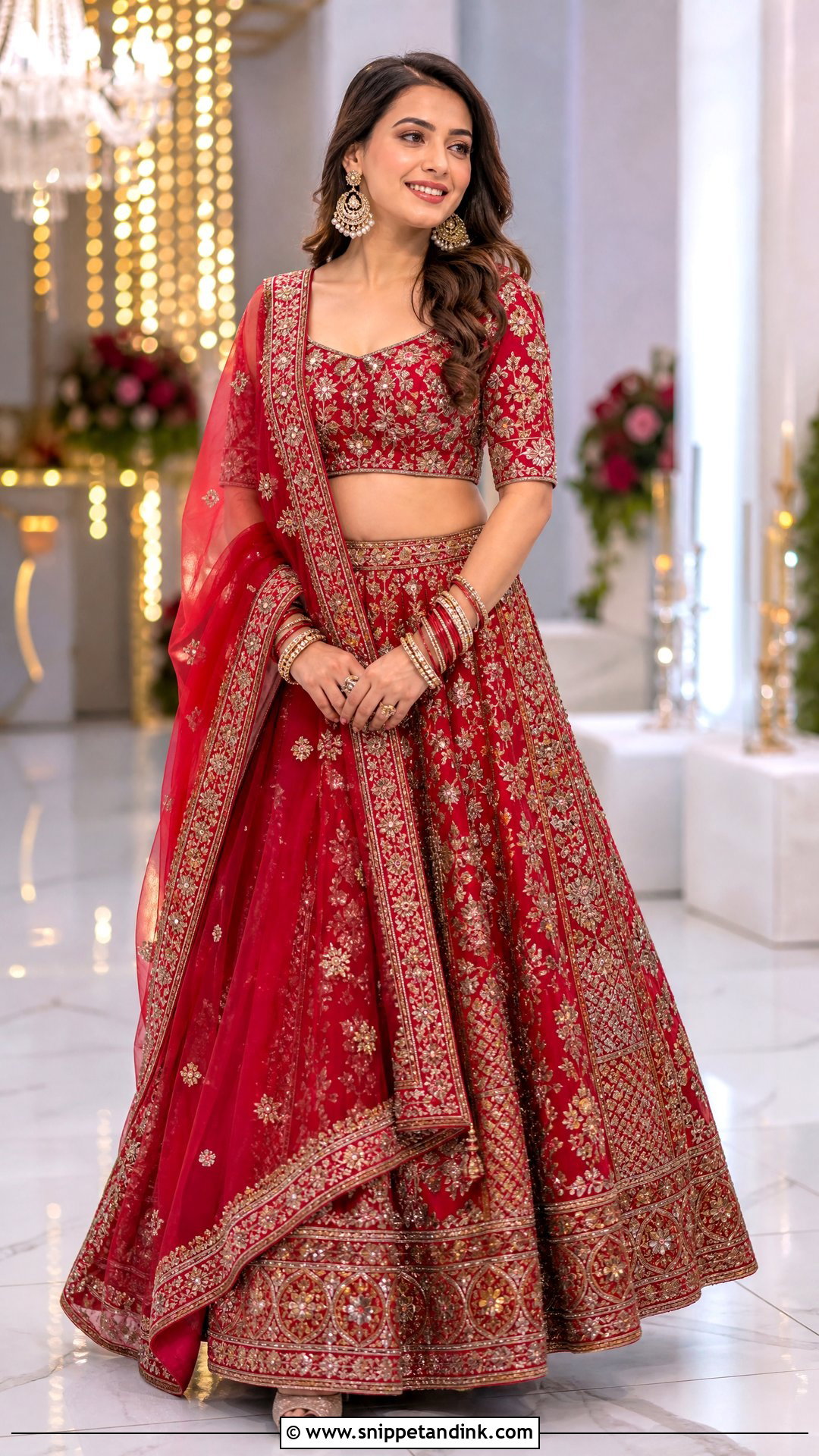Traditional Marriage Lehenga Choli Outfit - Snippet and Ink - 25 Traditional Marriage Outfit for Women Ideas