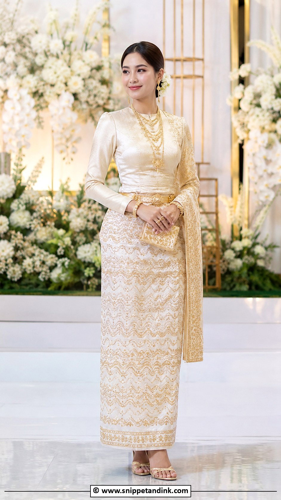 Traditional Myanmar Wedding Dress - Snippet and Ink - 25 Myanmar Wedding Dress Ideas