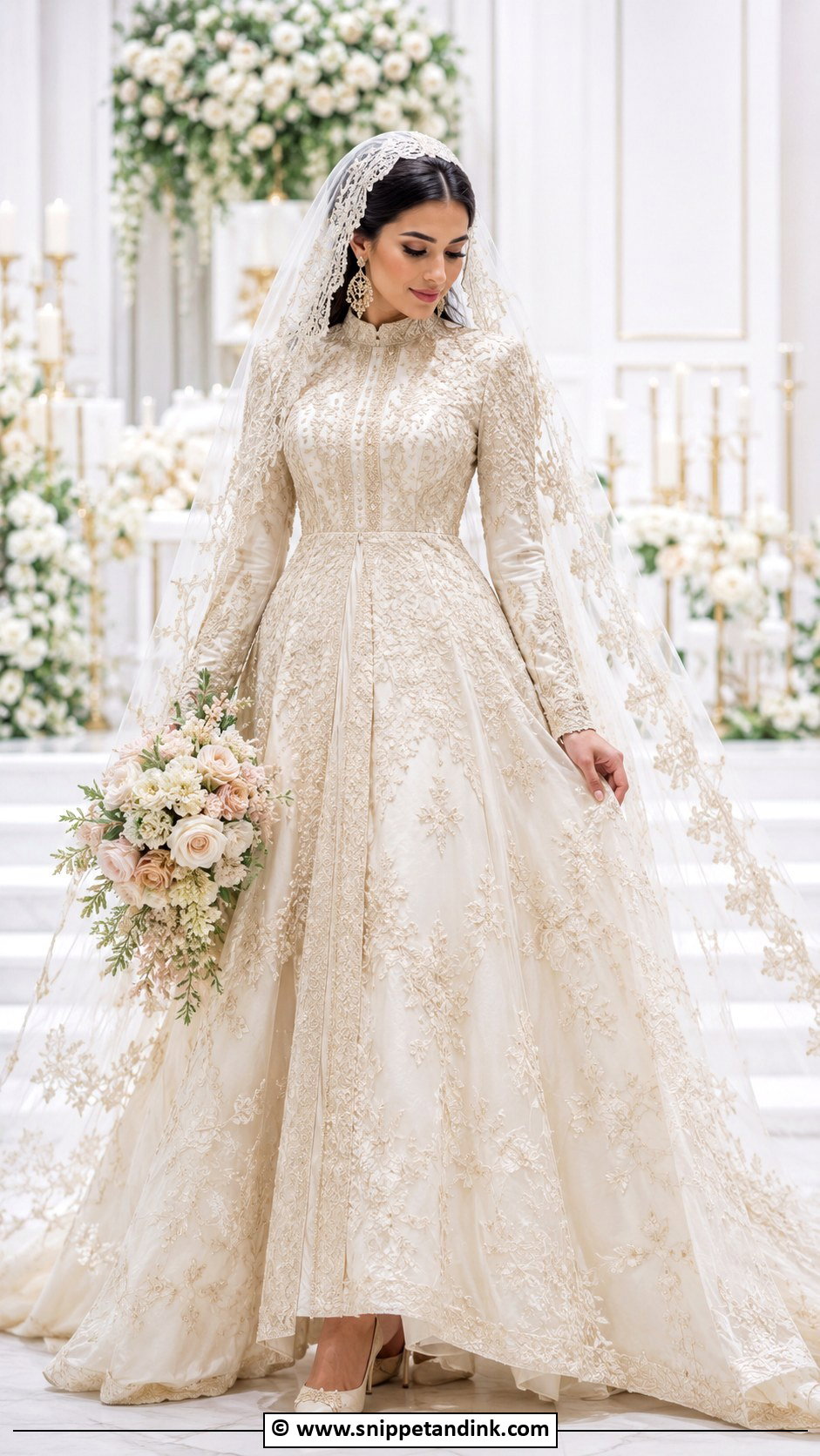 Traditional Persian Bridal Dress - Snippet and Ink - 35 Traditional Wedding Dress Ideas