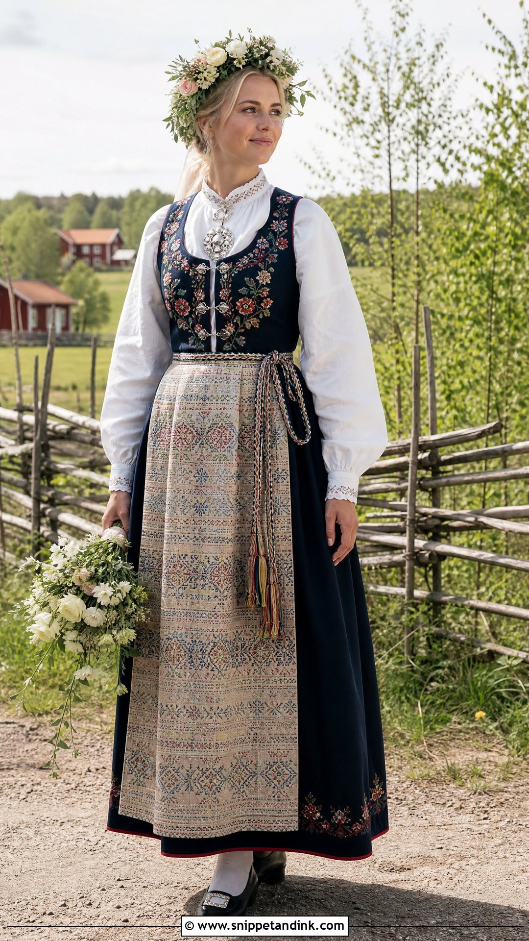 Traditional Swedish Wedding Dress - Snippet and Ink - 20 Swedish Wedding Dress Ideas