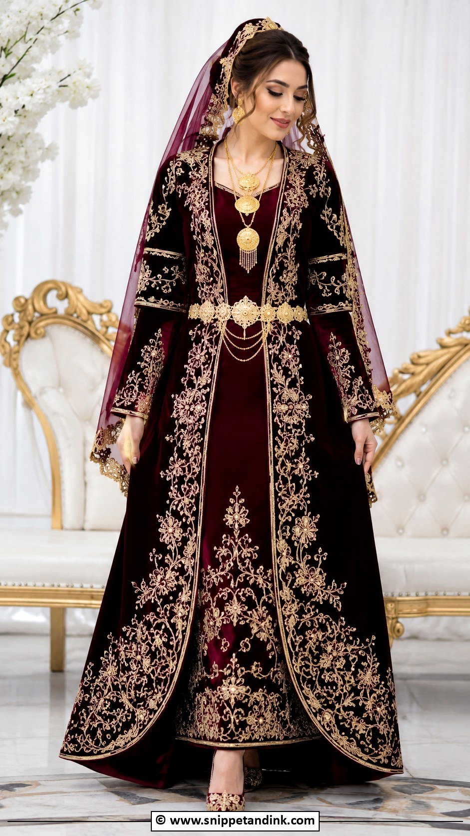 Traditional Turkish Bindalli Wedding Dress - Snippet and Ink - 35 Traditional Wedding Dress Ideas