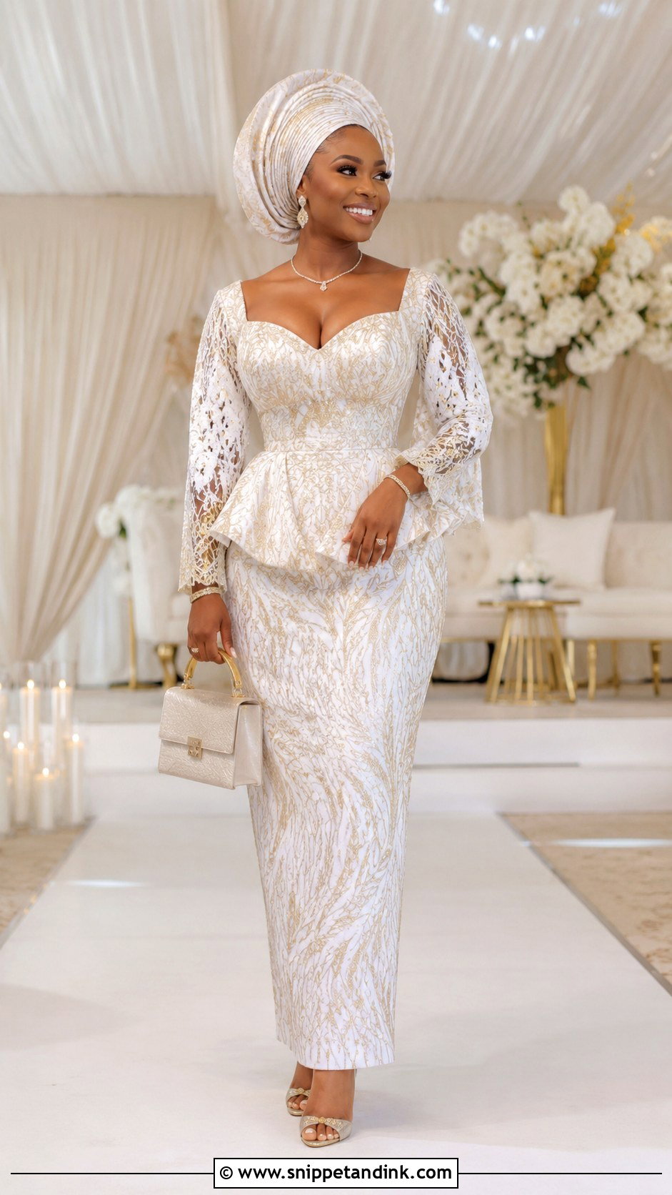 Traditional Wedding Dress With Doek - Snippet and Ink - 25 Traditional Wedding Dresses South Africa