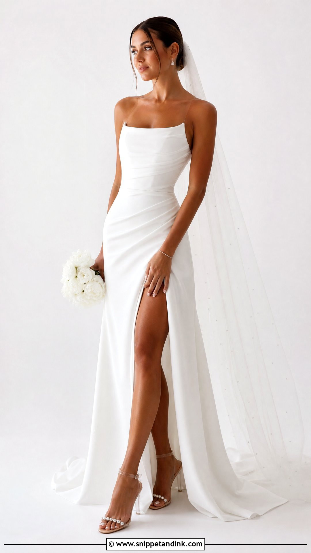 Transparent Wedding High Heels - Snippet and Ink - 25 Wedding High Heels Ideas