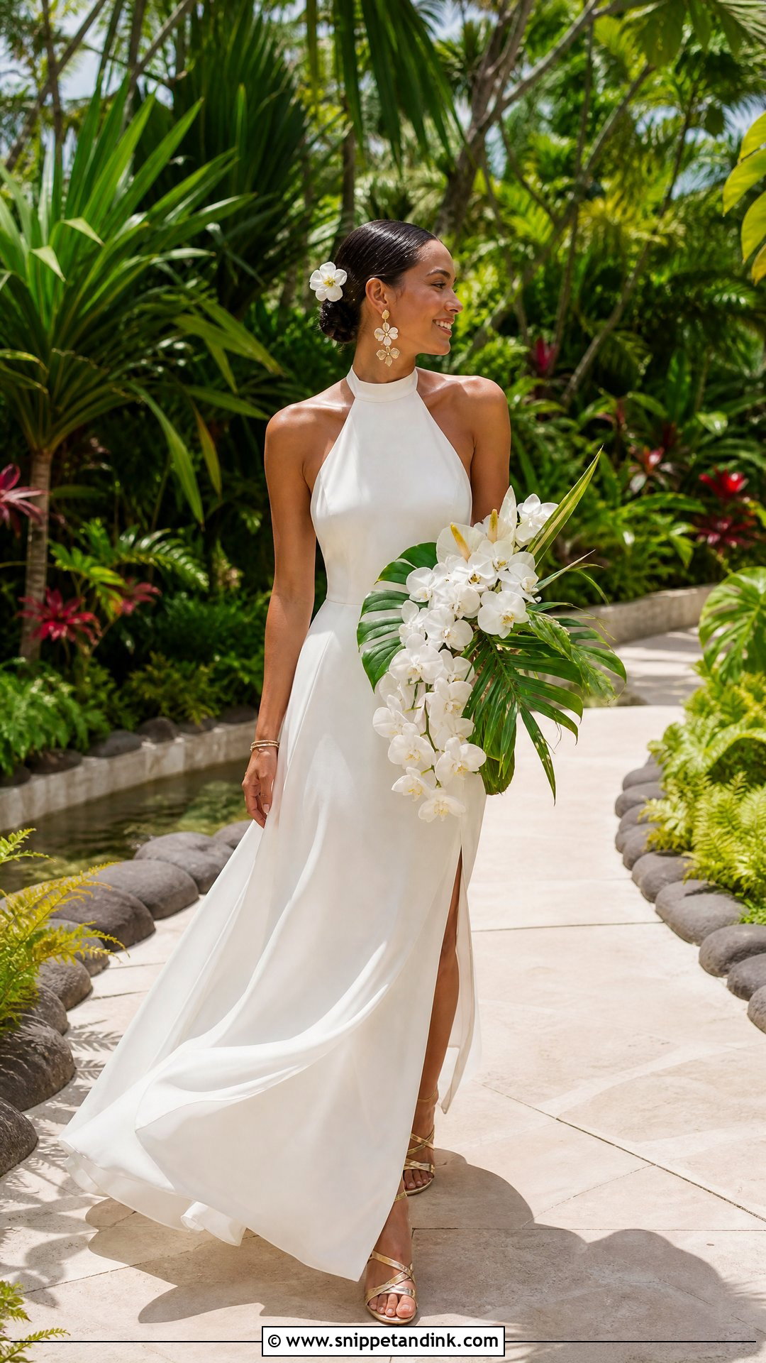Tropical Wedding Dress - Snippet and Ink - 20 Wedding Dress Theme Ideas