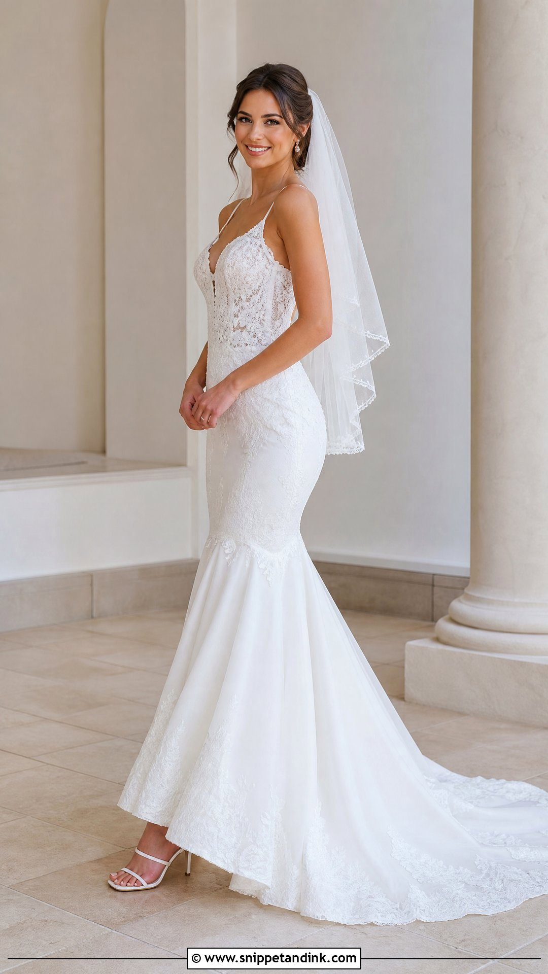 Trumpet Bridal Dress - Snippet and Ink - 20 Bridal Dress Styles